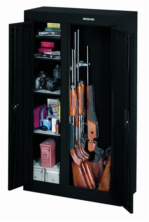 20 gun steel storage cabinet reviews|lockable gun cabinets.